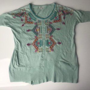 Sundance Woman shortsleeve shirt size small